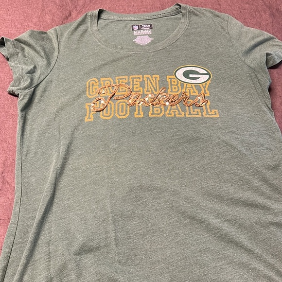 Green Bay Packers Sparkly Tee - Picture 3 of 3